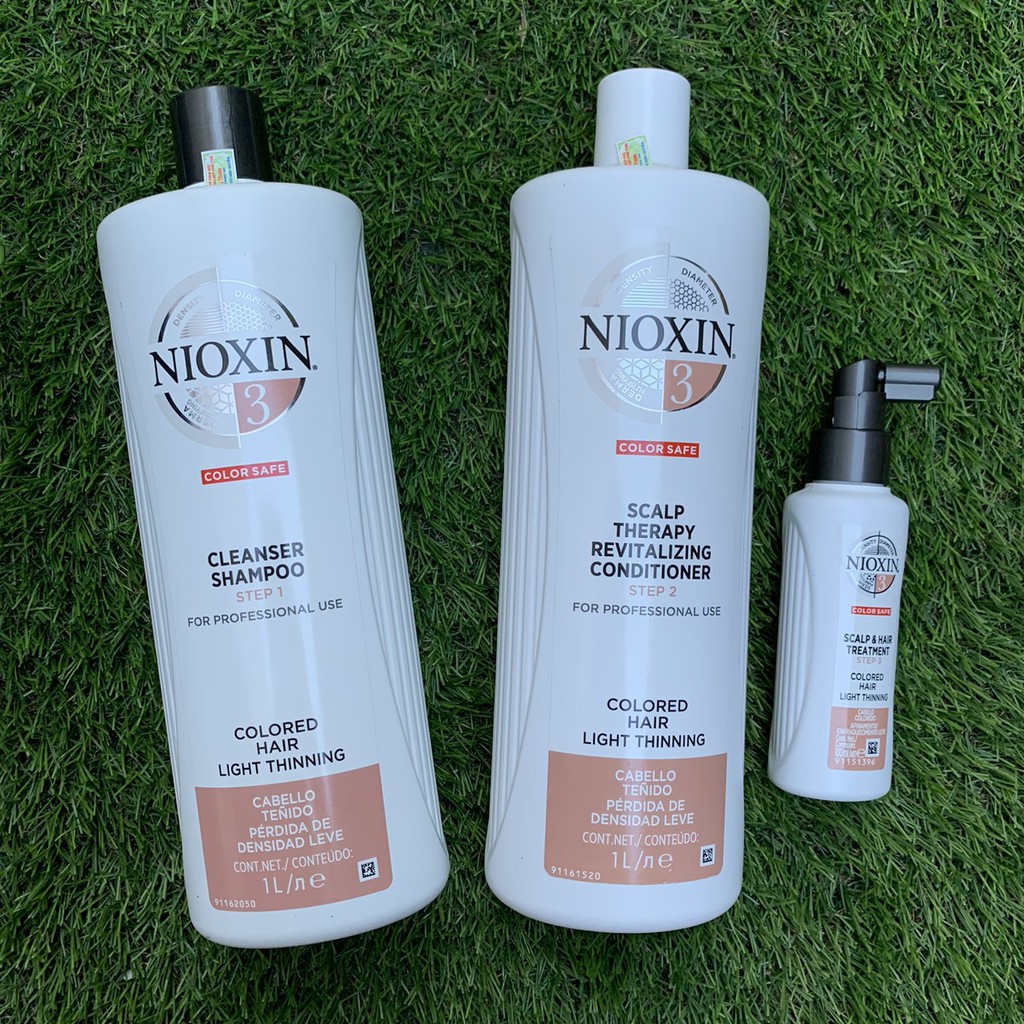 Dầu xả chống rụng tóc Nioxin System 3 Conditioner 1000ml ( New 2019) - Colored Hair