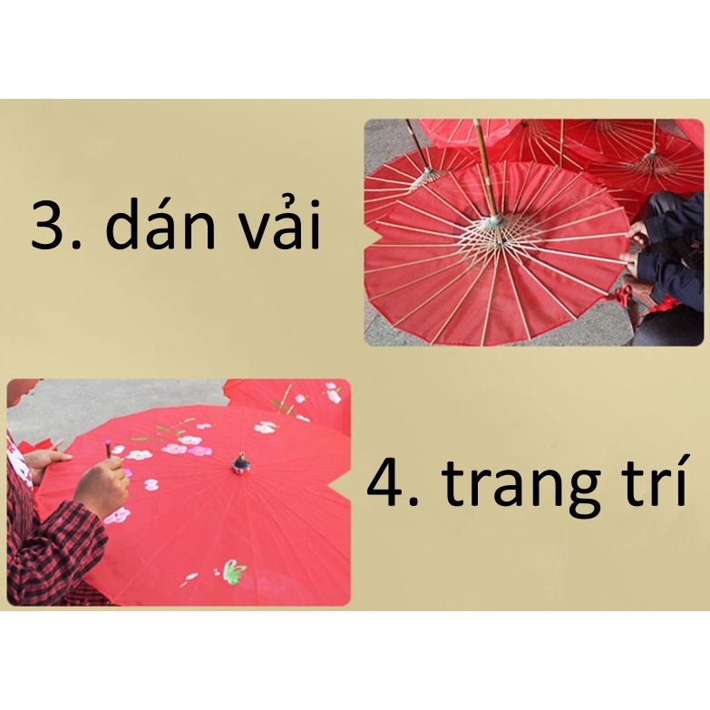 Dù Ô vải cổ trang cổ phong