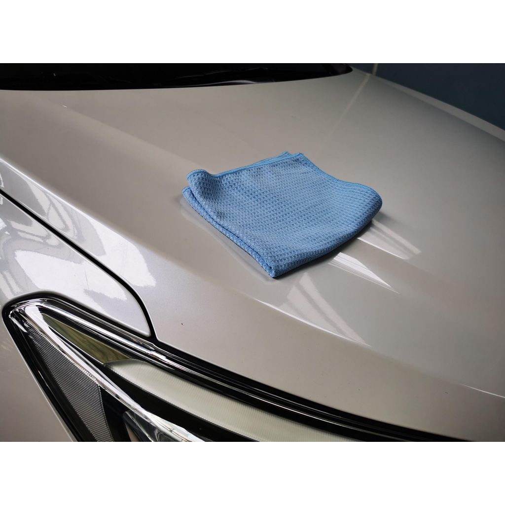 Khăn Waffle Sợi Microfiber ,Khăn Tổ Ong Lau Xe ,Lau Kính Đa Năng 40x40
