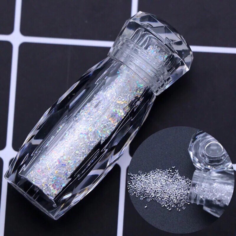 đá rắc siêu sáng - phụ kiện nail giá rẻ