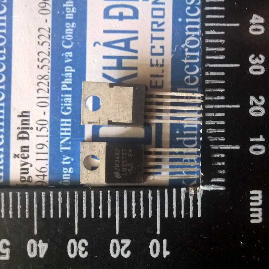 5 con LM2575T-5.0 TO220-5 LM2575 5V IC NGUỒN ỔN ÁP XUNG kde1340