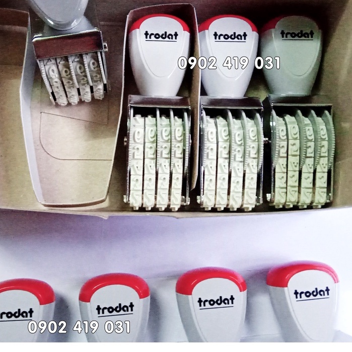 Dấu Đóng 4 Số Trodat Classic 1554