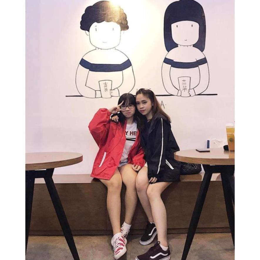Áo dù 1 SỌC Unisex