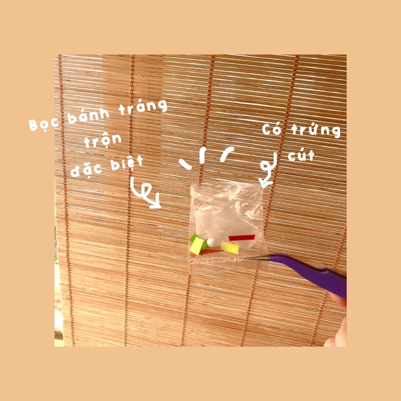 BỘ TRANH ĐỒ CHƠI CÔ TIÊN XANH XE BÁN BÁNH TRÁNG TRỘN