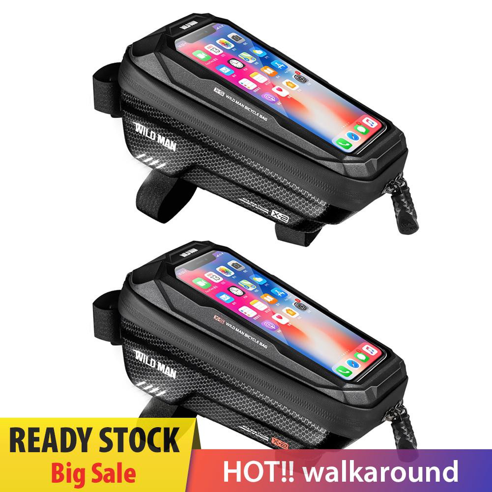 Túi Đựng Đồ Vỏ Cứng Chống Thấm Nước Gắn Khung Xe Đạp Leo Núi Ốp