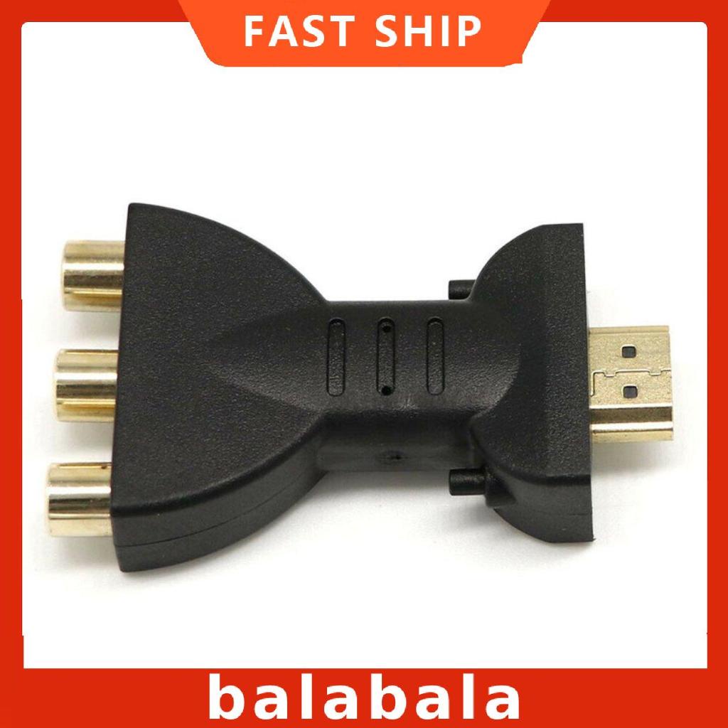 [BL]Portable 1080P HDMI-Compatible To 3 RCA Video Audio AV Adapter Converter
