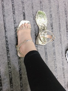 Sandal đính hạt( ảnh thật)