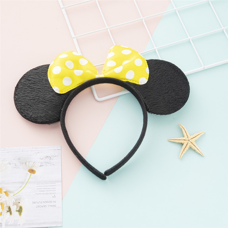 Kẹp tóc hình chuột Mickey xinh xắn cho bé gái