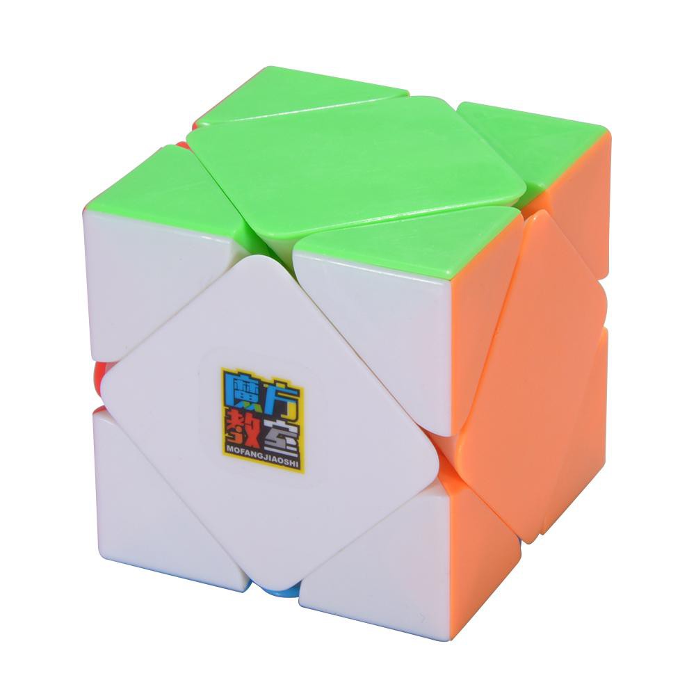 Đồ chơi Rubik Skewb Moyu Meilong Stickerless - Rubik Biến Thể Moyu Skewb Xoay Trơn Mượt