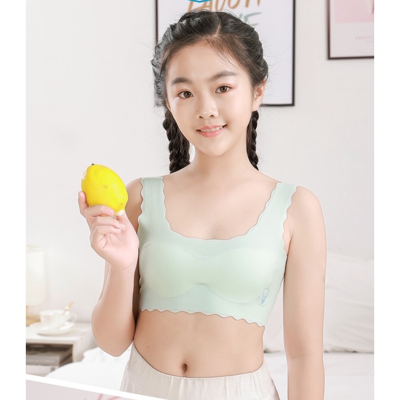 Áo lá bé gái bra nữ sinh cao cấp cho trẻ em từ 25-65kg