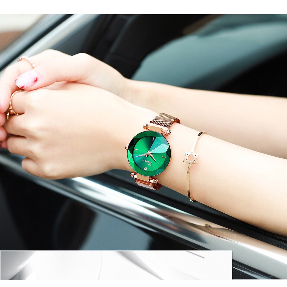 (CHÍNH HÃNG)Đồng Hồ Nữ CHENXI Dây Titanium Mặt 3D sang trọng | BigBuy360 - bigbuy360.vn