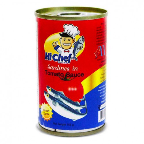 Cá Mòi Sốt Cà Hi Chef Đóng Hộp Thái Lan 155gr