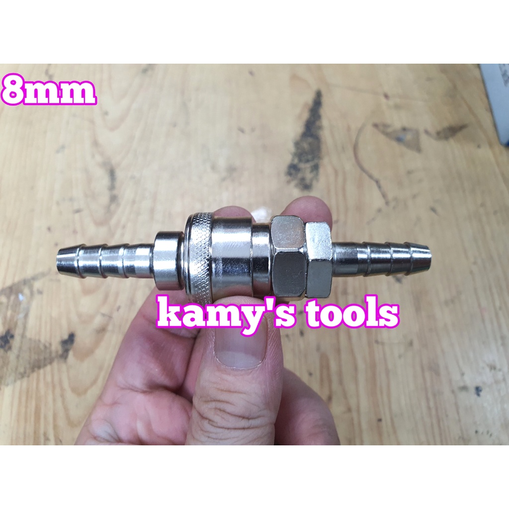 Bộ nối nhanh hơi khí nén đuôi chuột dây 8mm 20SH 20PH