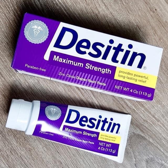 Kem Trị Hăm Desitin Rapid Relief & Desitin Maximum Strength (113g)