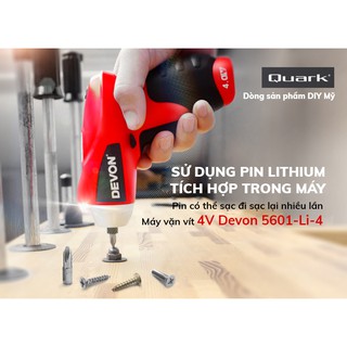 Máy vặn vít 4V Devon 5601-Li-4 (đầu vặn)