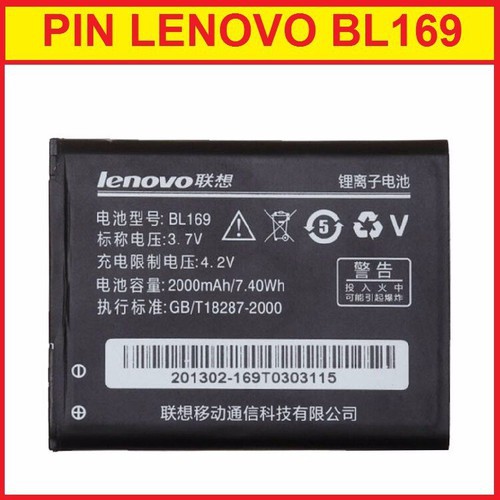 Thay pin Lenovo A789, S560, P800 (BL169)