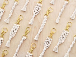 Móc khoá vintage macrame