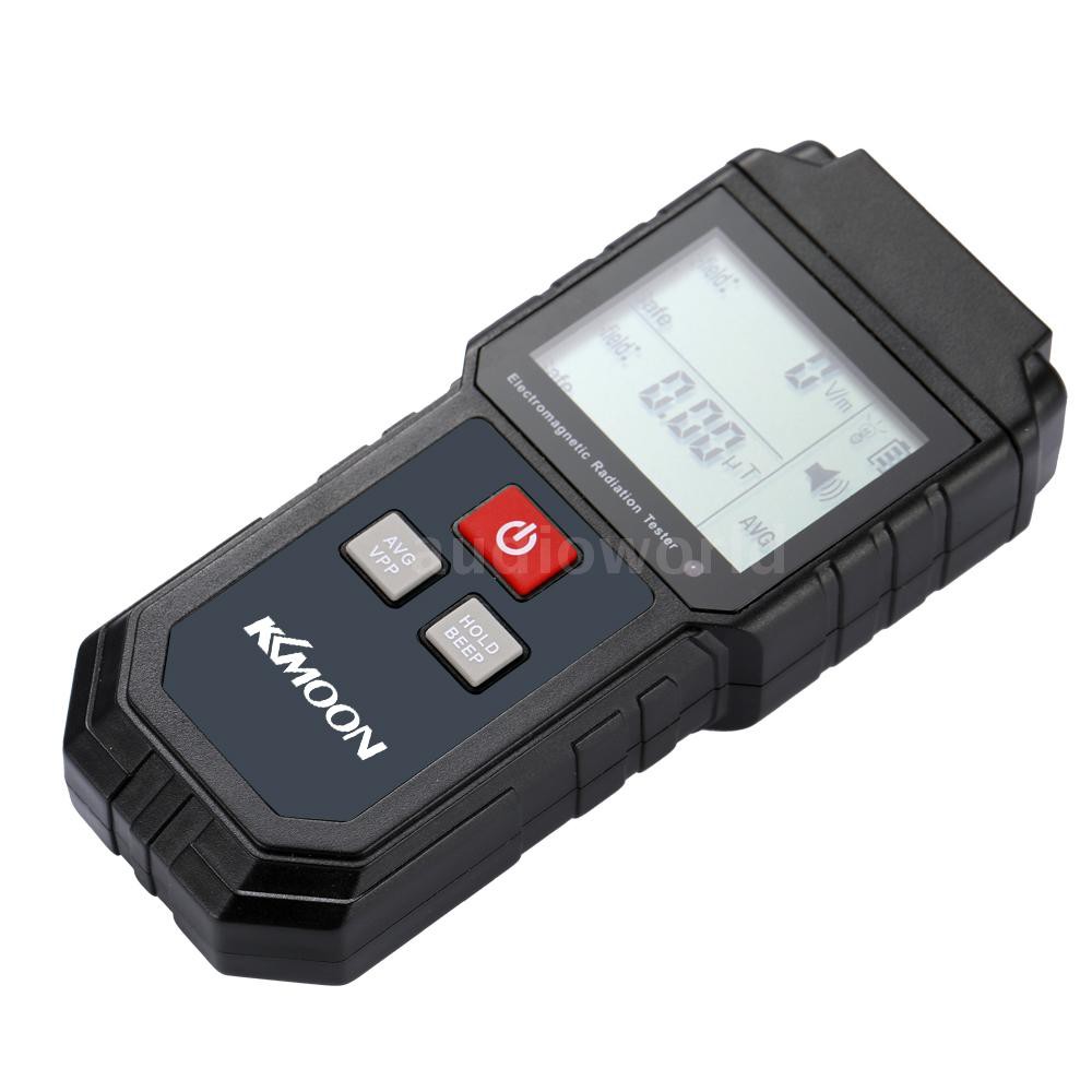 A&D KKmoon Portable Handheld Digital LCD Electromagnetic Radiation Tester Electric Field Magnetic Field Dosimeter