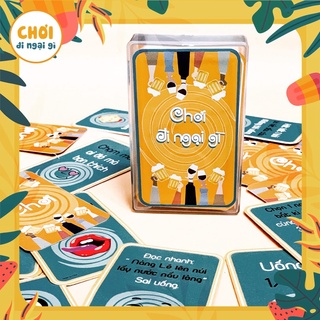 Bộ Bài Drinking Game “CHƠI” độc, lạ, hài hước hot nhất trong các buổi tụ tập bạn bè| 60 lá đặc biệt