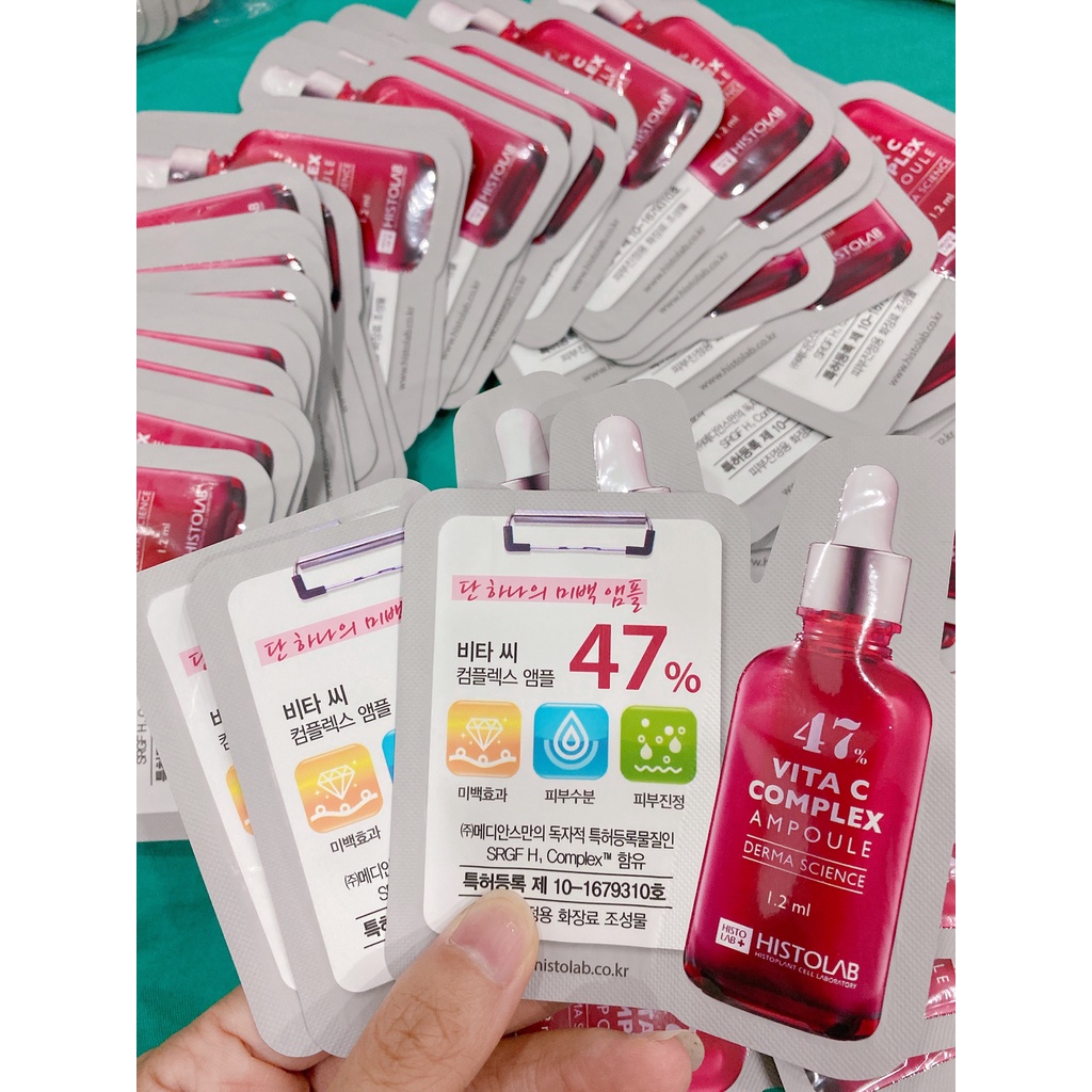 TINH CHẤT DƯỠNG TRẮNG DA - VITA C COMPLEX AMPOULE 47%