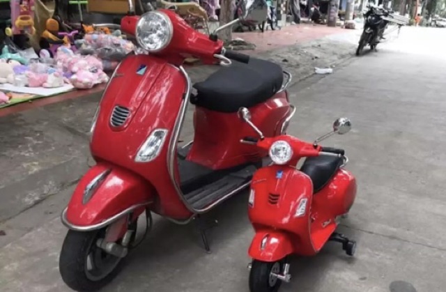 Xe máy điện trẻ em vespa h6588