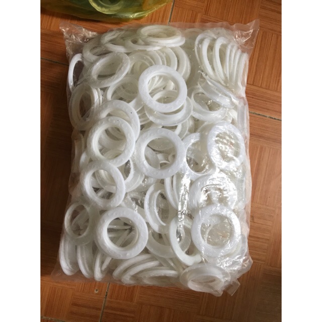 Vòng nhựa may rèm u re