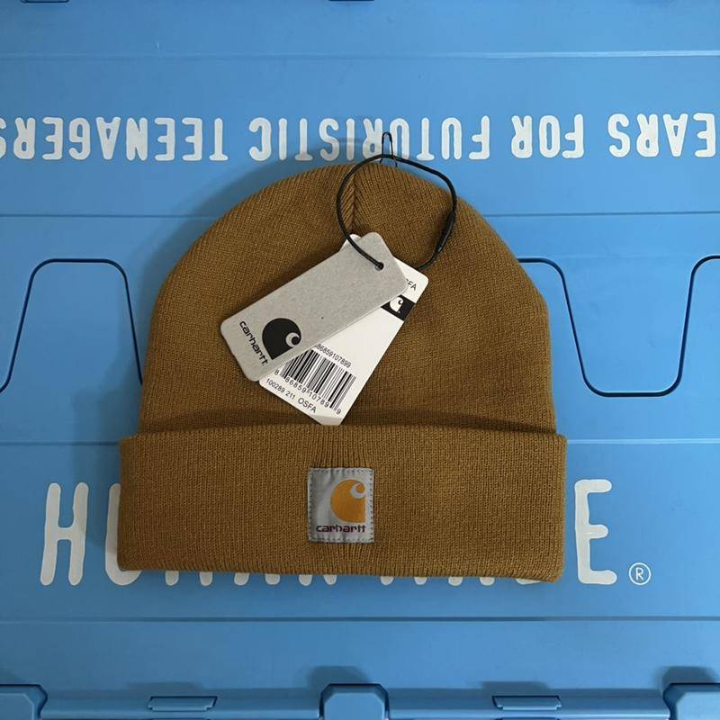 CARHARTT Mũ Len Hàng Mới - 100% Cotton 7 Màu Cho Nam Và Nữ