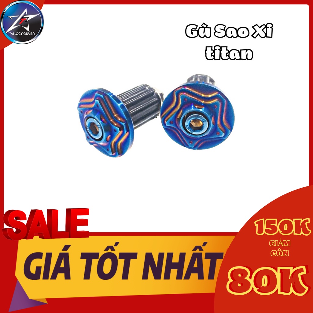 [SALE] GÙ SAO XOÁY MÀU TITAN GẮN GÙ TAY LÁI