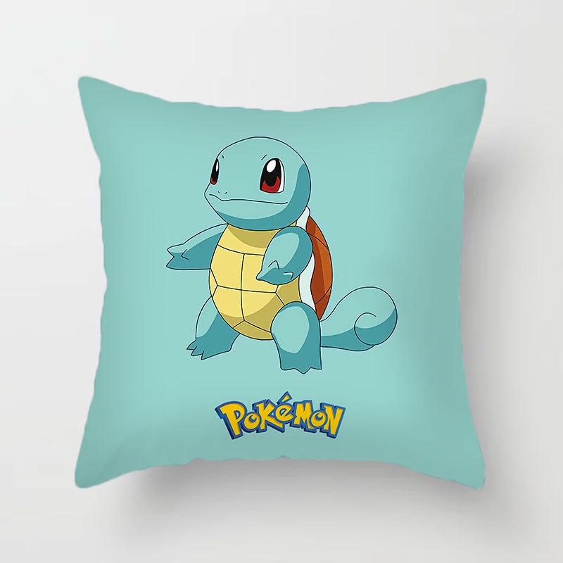 Vỏ Gối Nhồi Bông Đồ Chơi Hình Pikachu Đáng Yêu 45x45cm