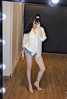 Áo sơ mi lụa giấy