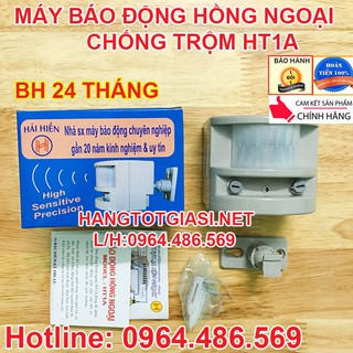 Báo động chống trộm hồng ngoại HT1A chính hãng hải hiền bảo hành 24 tháng giảm giá 39%