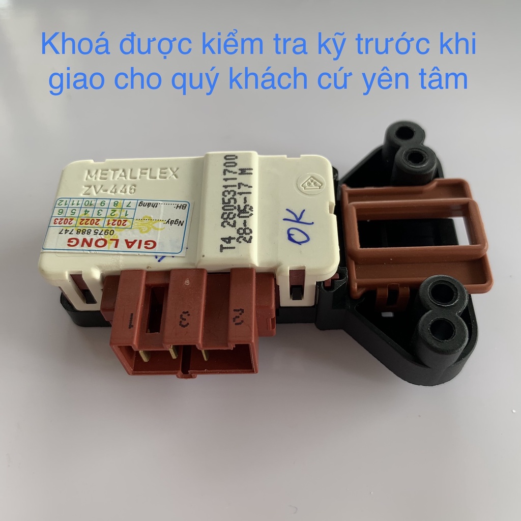 Khoá cửa máy giặt Beko lồng ngang