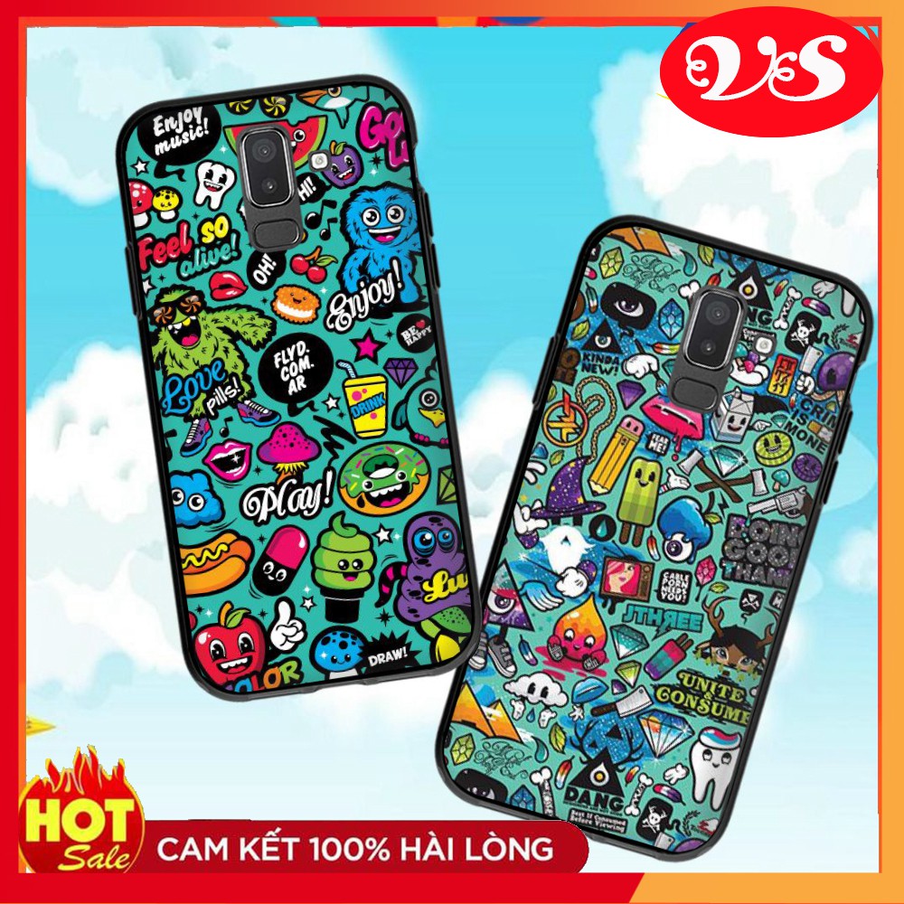 Ốp lưng Samsung Galaxy J8 / J7 Plus / J7 Pro /J7 Prime / J6 Plus / J6 / J4 Hình Graffiti 01