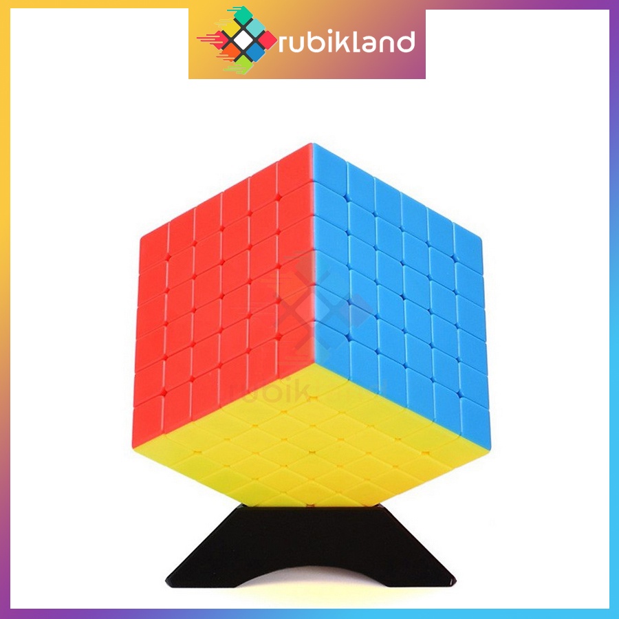 Rubik 6x6 Stickerless MoYu MeiLong MFJS Rubic 6 Tầng 6x6x6 Đồ Chơi Trí Tuệ Trẻ Em