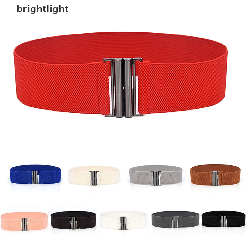 Thắt Lưng Bản Rộng Co Giãn Có Khóa Thời Trang Cho Nữ