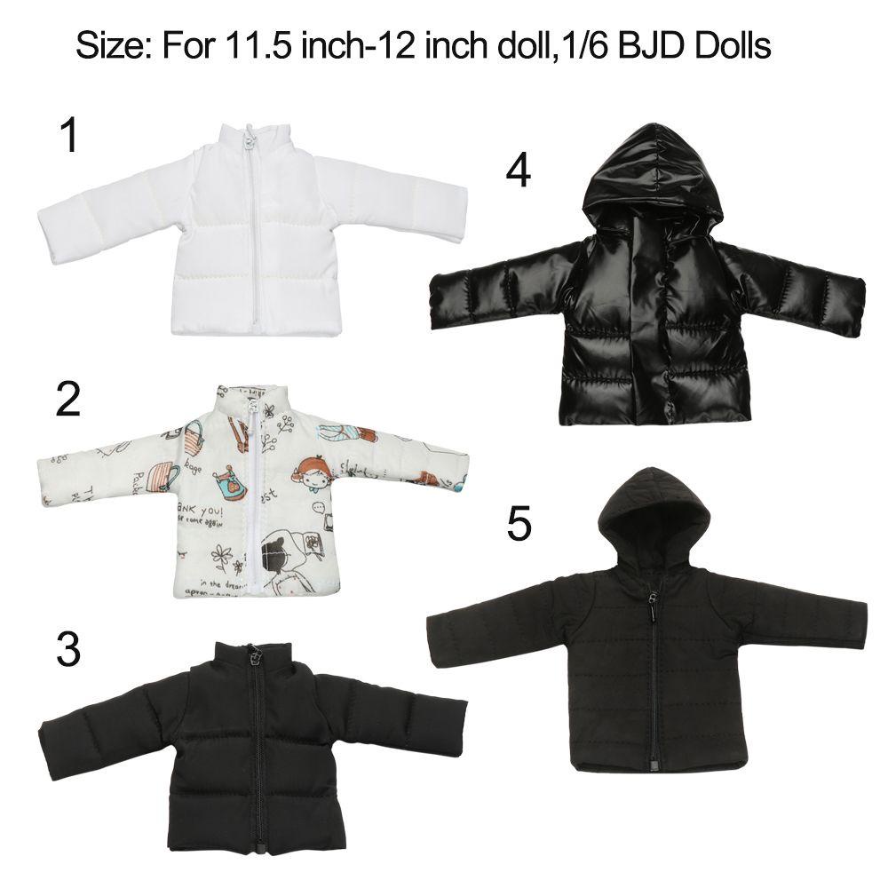 RAINBOW Áo Khoác Cotton Thời Trang Cho Búp Bê 1 / 6 30cm