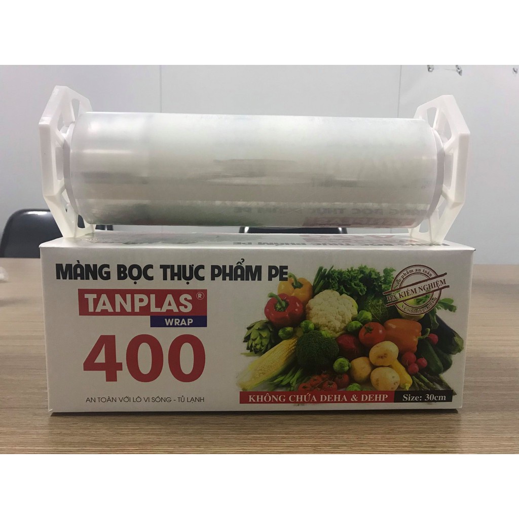 Màng Bọc Thực Phẩm PE TANPLAS, An Toàn Với Lò Vi Sóng, Tủ Lạnh, Không Chứa DEHA &amp; DEHP , 3 Loại Kích Cỡ