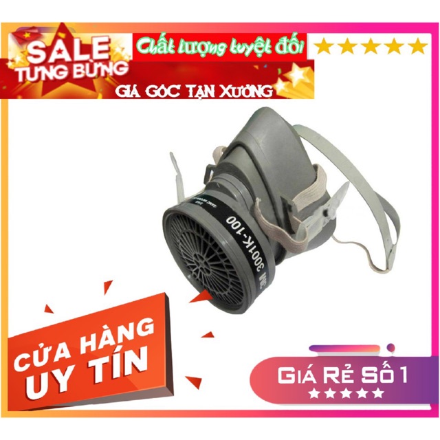 Mặt nạ phòng độc, mặt nạ phun sơn 3M 3200, chống bụi, chống khói, chống hóa chất.