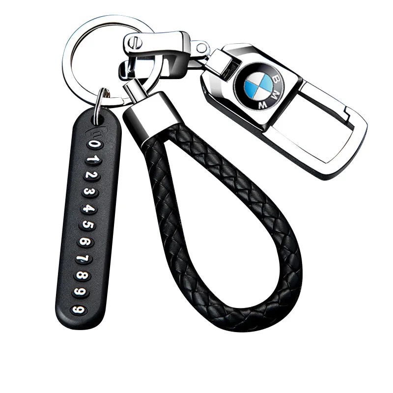 móc chìa khóa ô tô BMW móc khóa hợp kim