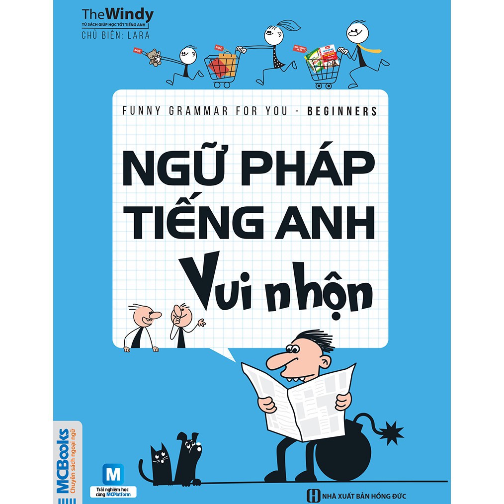 Trọn Bộ 2 Cuốn Ngữ Pháp Tiếng Anh Vui Nhộn