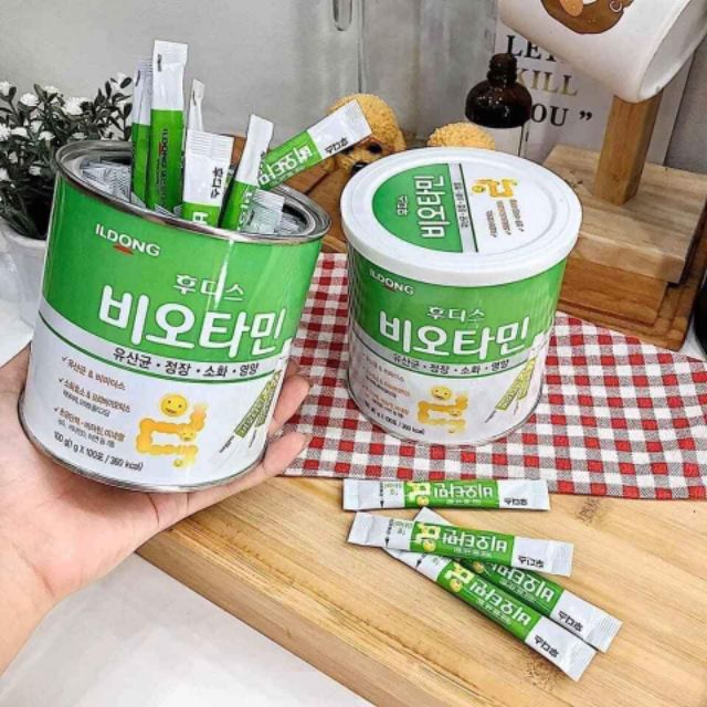 Sữa Non/ Men Idong Hàn Quốc Số 1,2 Hộp 100g