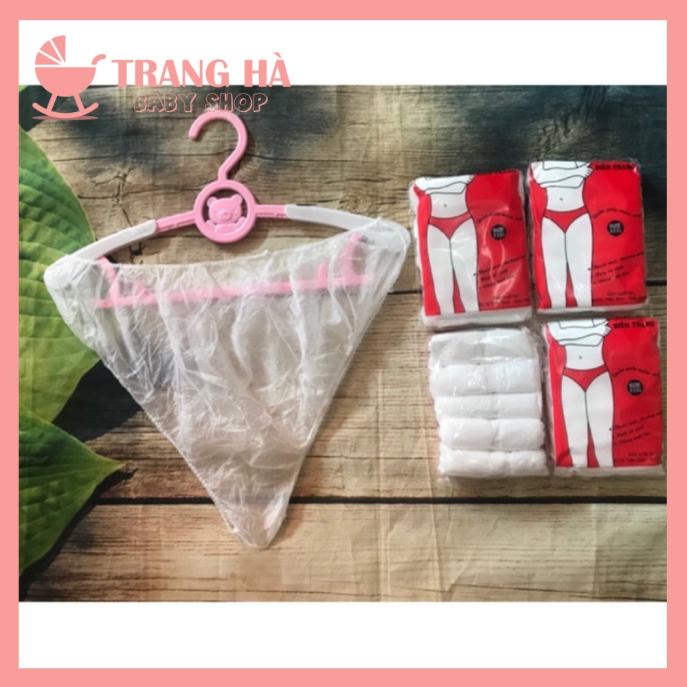 Set 5 Quần Lót Giấy Cao Cấp Baby Hiền Trang, Quần Lót Chính Hãng Cho Mẹ Mặc Một Lần Tiện Lợi FreeSize 45-70kg Lamkids