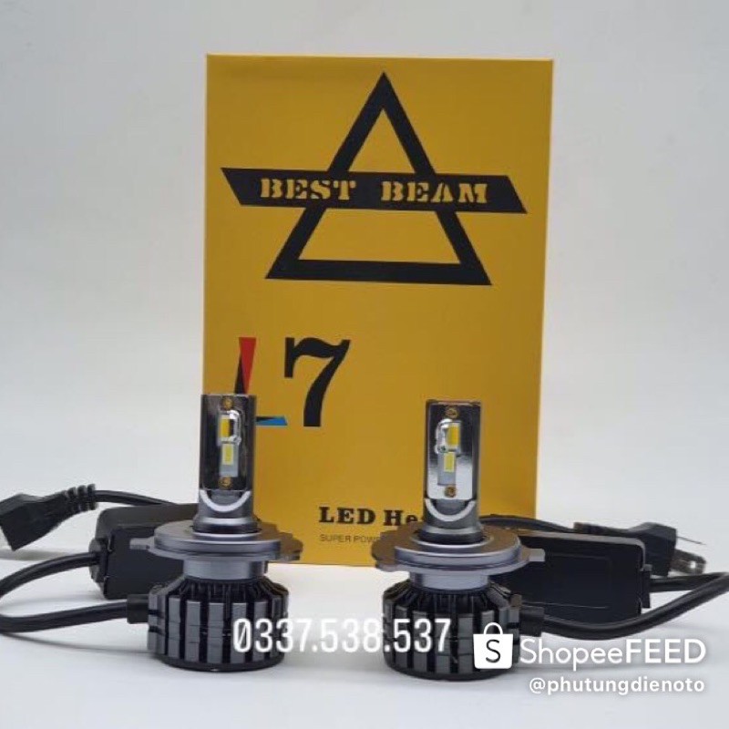 bóng đèn pha led L7 siêu sáng