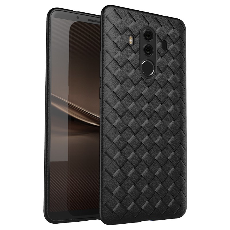 Woven Pattern Cases For Huawei Nova 2i  Mate 10 Pro Y7 Prime Soft TPU Back Cover
