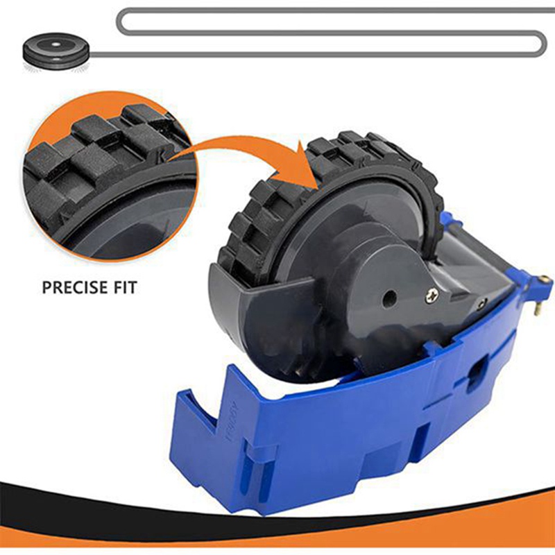Bánh Xe Trước Và Sau Thay Thế Chống Trượt Cho iRobot Roomba 500 600 700 800 900 Series 860 870 675 880 960 980