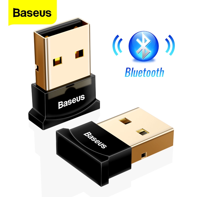 Baseus USB Bluetooth adapter dongle đối với máy tính PC PS4 chuột aux âm thanh Bluetooth 4,0 4,2 5,0 loa thu âm nhạc phát