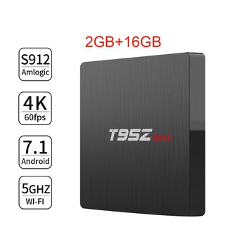 Android box t95z max, s912 8 nhân cao cấp, ram 2gb, rom 16gb, wifi 2.4/5ghz, blutooth 4.1, cấu hình cao cấp giá rẻ