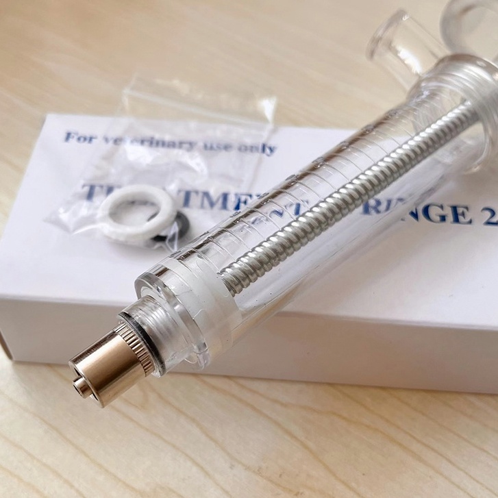 10ML Xilanh Ống tiêm thép nhựa dùng nhiều lần Bơm tiêm