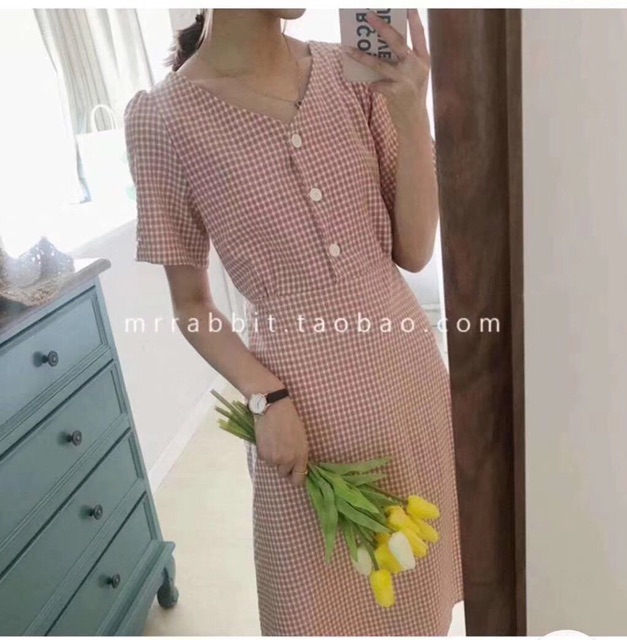 RUBI SHOP-VÁY KẺ THÔ 3 KHUY CÓ SẴN | WebRaoVat - webraovat.net.vn