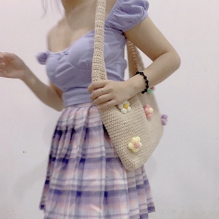 CROCHET TOTE BAG. TÚI TOTE LEN MÓC